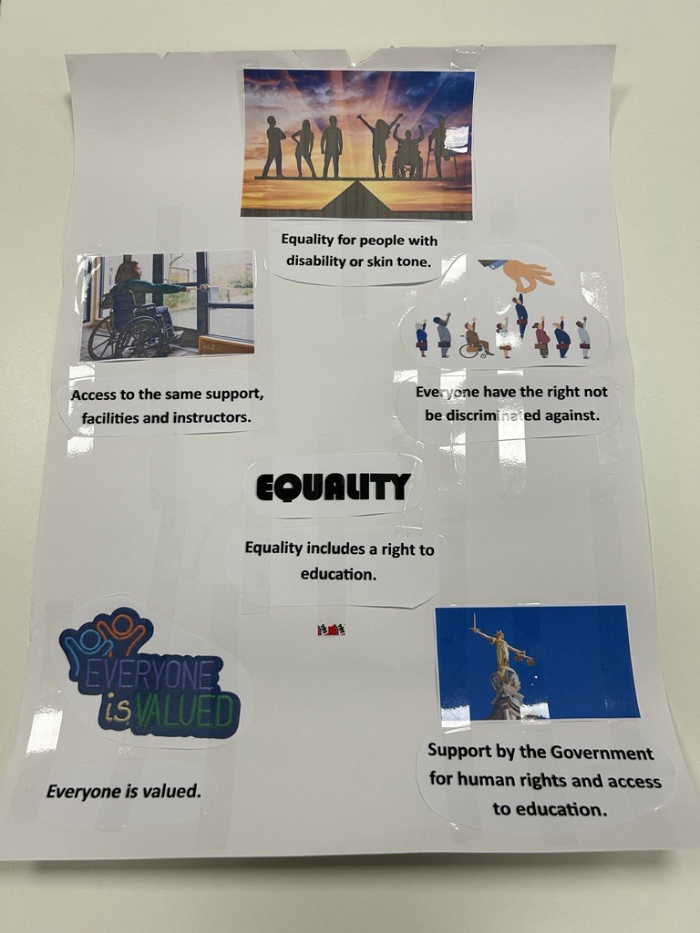 Equality POEM Poster collage.