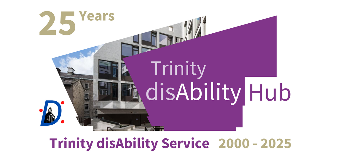 Trinity disAbility Service 25th Anniversary celebration logo